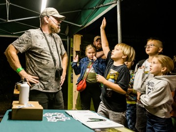 Noc nietoperzy w Przedborskim Parku Krajobrazowym 2025, 