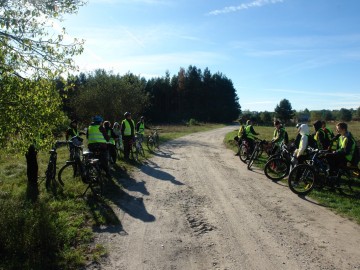 Relacja z rajdu rowerowego „Śladem Królewskich Łowów” 2025, 