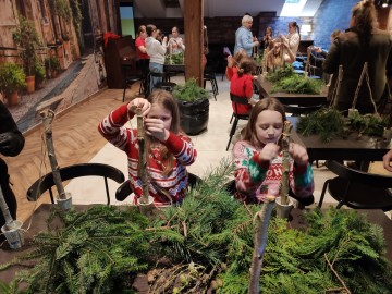 Warsztaty Bożonarodzeniowe w SP Burzenin 2025, 