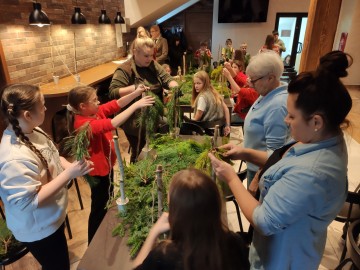 Warsztaty Bożonarodzeniowe w SP Burzenin 2025, 